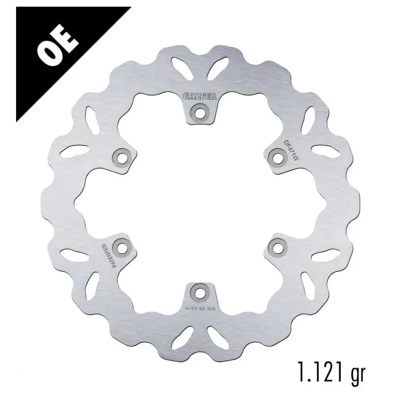 Bremsscheibe Set Galfer 2x DF471W WAVE® mit ECE R90 Zulassung, starr vorne 267x5mm für Yamaha FZX L RD LC SRX XJ F XV Virago FZ Genesis A C N S 350 - 1100 ccm Bj. 1983 - 1998 Direktkauf