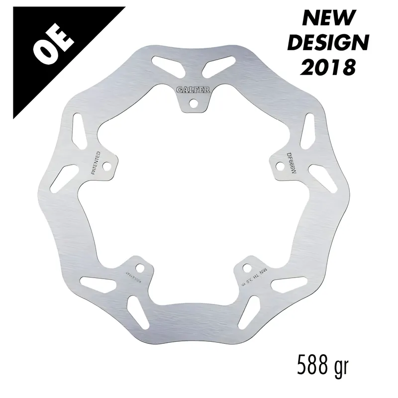Bremsscheibe Set Galfer 2x DF666W WAVE® mit ECE R90 Zulassung, starr vorne 240x4mm für Piaggio X9 Amalfi X8 Evolution Carnaby i.e X Evo 125 - 400 ccm Sichere Zahlung