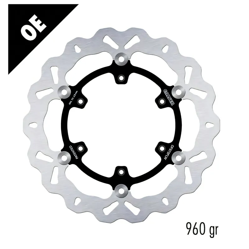 Echt Bremsscheibe Galfer DF672FLW WAVE® mit ECE R90 Zulassung, schwimmend vorne 300x4mm (2 benötigt) für KTM Adventure R S SMR Racing Supermoto SX LC4 EGS Super Competition LC8 Bj. 1994 - 2022