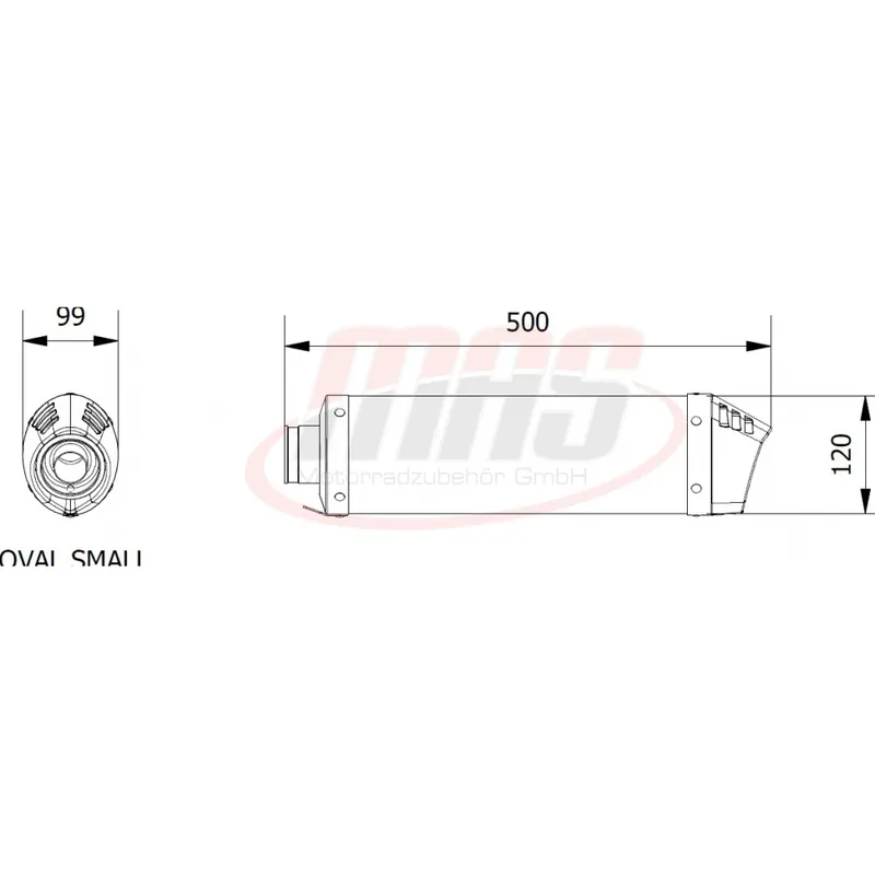 Auspuffanlage Mivv 2 SLIP-ON Titan mit Carbon Kappe Oval Sport für Yamaha YZF-R1 1000 ccm Bj. 2007 - 2008 Schnäppchen