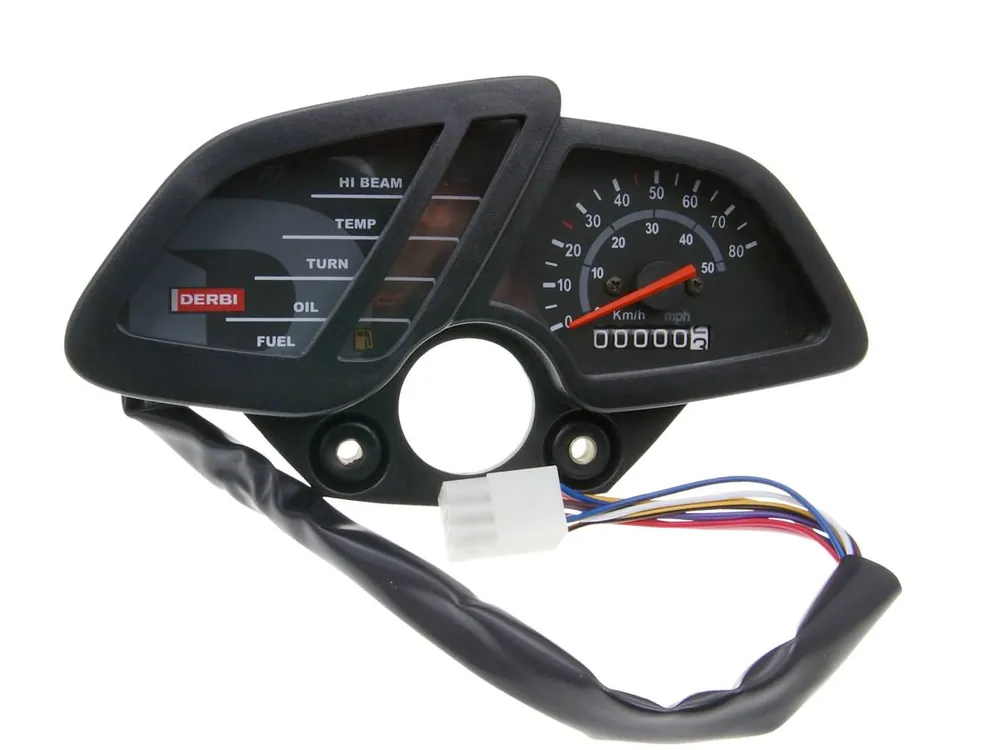 Tachometer für Derbi Senda SM 50 X-Race (ohne Drehzahlmesser) Ausverkauf