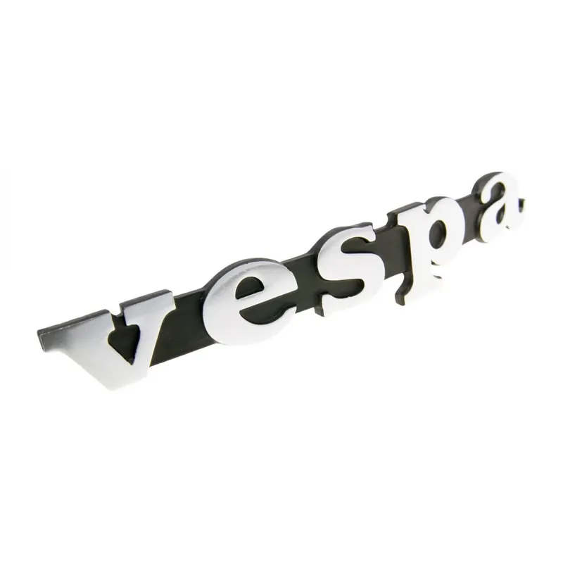 Schild / Schriftzug " Vespa " für Beinschild für Vespa PK 1. Serie Saisonangebot