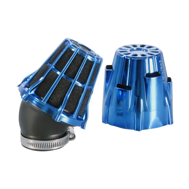 Luftfilter Polini Blue Air Box 42mm 30° blau-schwarz Garantierte Lieferung