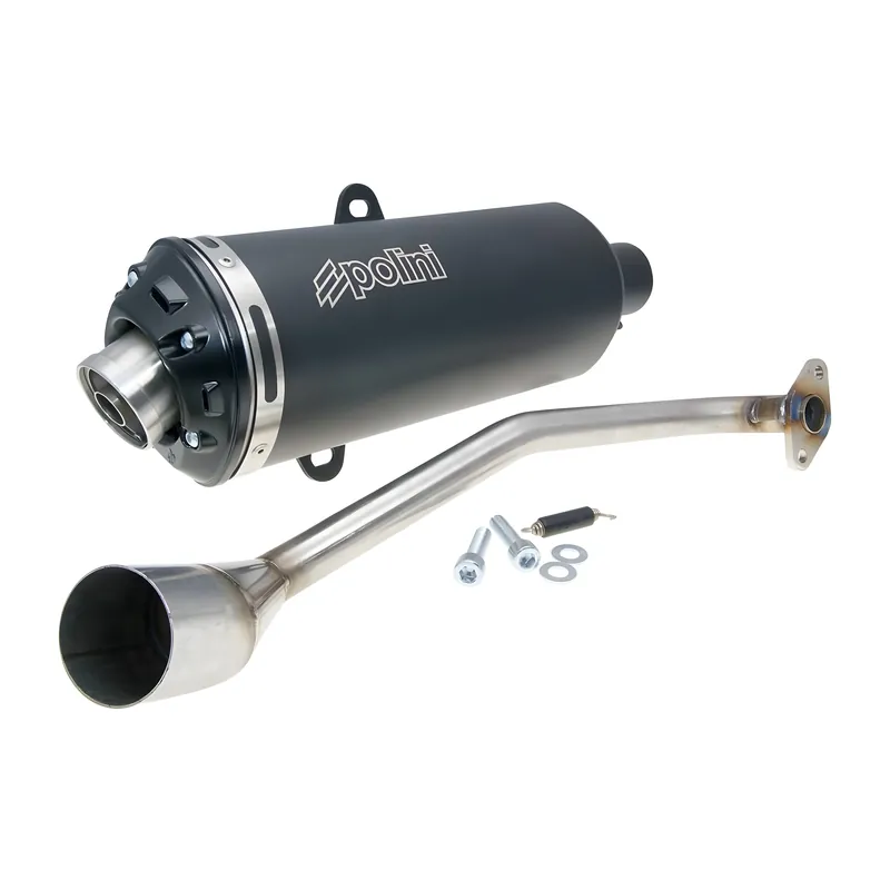 Auspuffanlage Polini mit Zulassung für Yamaha Tricity 125, 150, MBK Tryptic 125 Billig