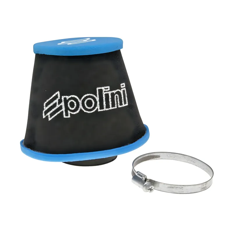 Luftfilter Polini Big Evolution 48mm gerade schwarz-blau Sale