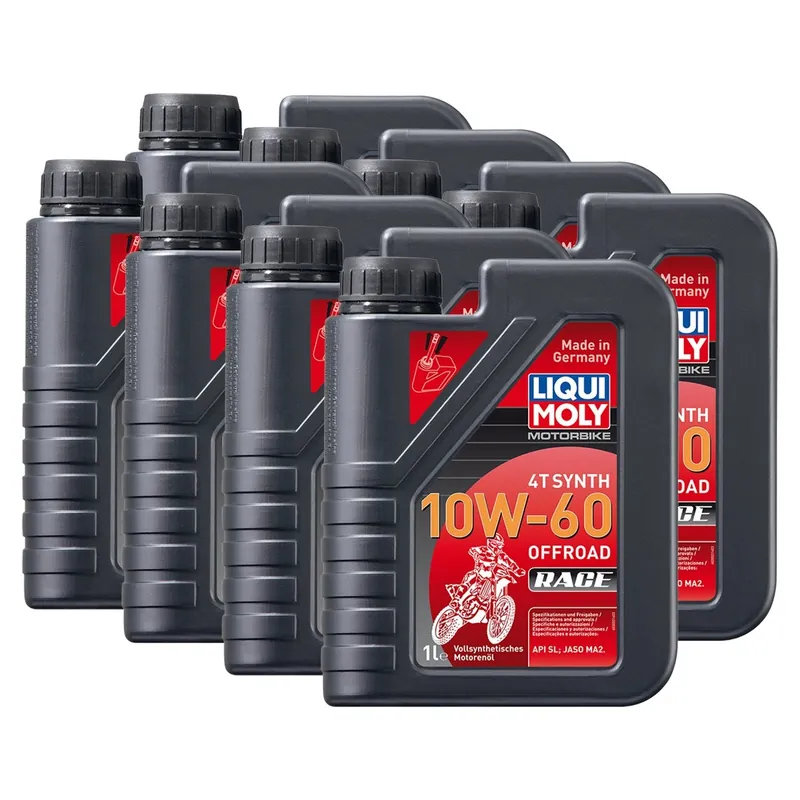 8x Liqui Moly 3053 Motorbike 4T Synth Motoröl Offroad Race 10W-60 1L Angebot