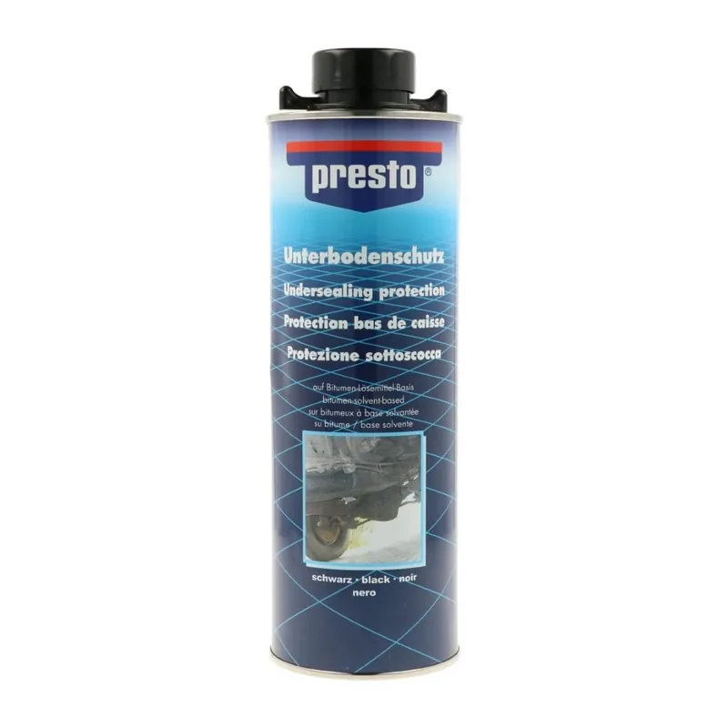 Neue Kollektion Unterbodenschutz Presto 603239 UBS Bitumen Steinschlagschutz, Spritzpistolendose schwarz, 1000ml
