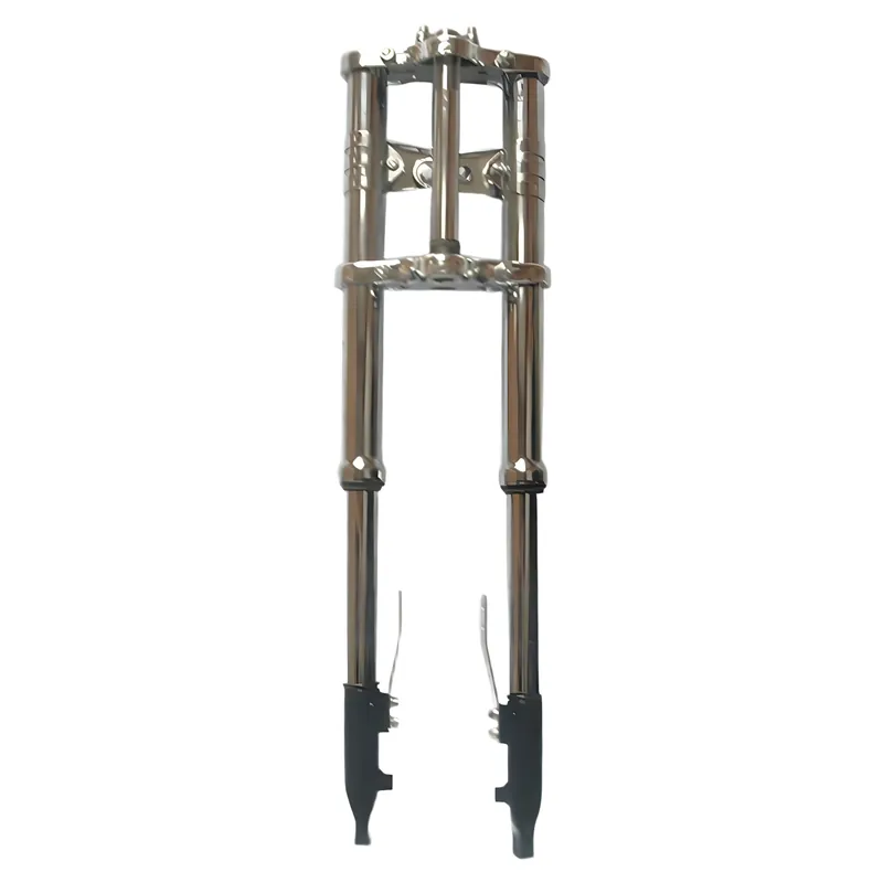 Zertifiziert Gabel EBR, chrom für Peugeot 103 / MBK