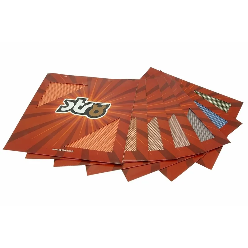 Heißes Angebot Racinggitter STR8 strong quality, 30x30cm, feiner Lochabstand, neon grün