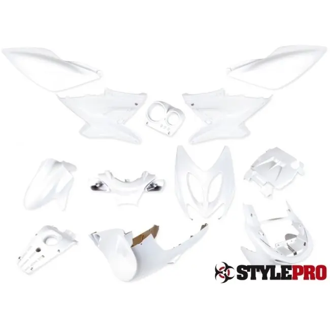 Angebot Verkleidung 12 Tlg, StylePro, Nitro,Aerox, weiß matt