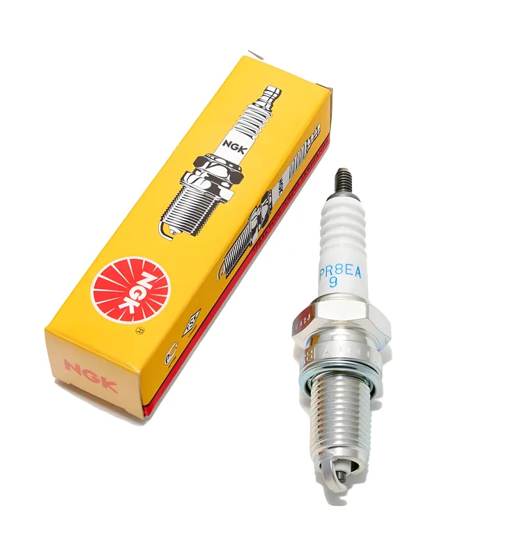 Aktuell Zündkerze NGK DPR8EA-9 entstört, 19,0mm Langgewinde Ø 12,0mm, 3483 / 4929 / 6570