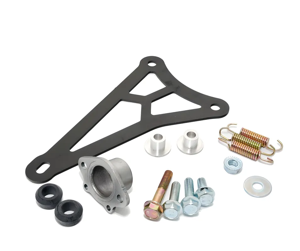 Schnäppchen Auspuffhalterung Yasuni Befestigungskit Carrera 30 für Minarelli liegend, Yamaha Aerox Cat, Aprilia SR Racing LC Malaguti F12 Phantom AC Neos MBK Nitro