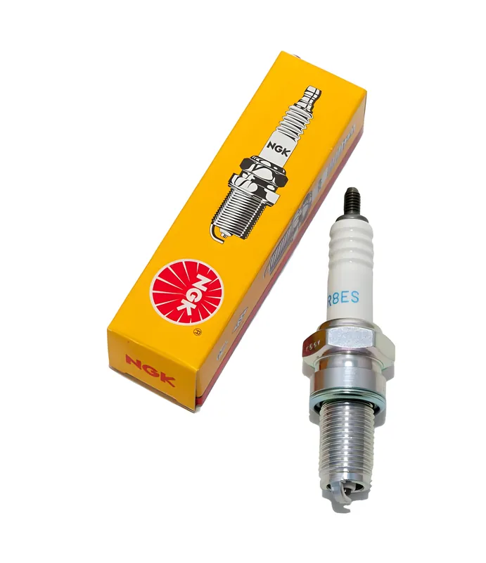 Schnäppchen Zündkerze NGK DR8ES entstört, 19,0mm Langgewinde Ø 12,0mm, 2204 / 5423