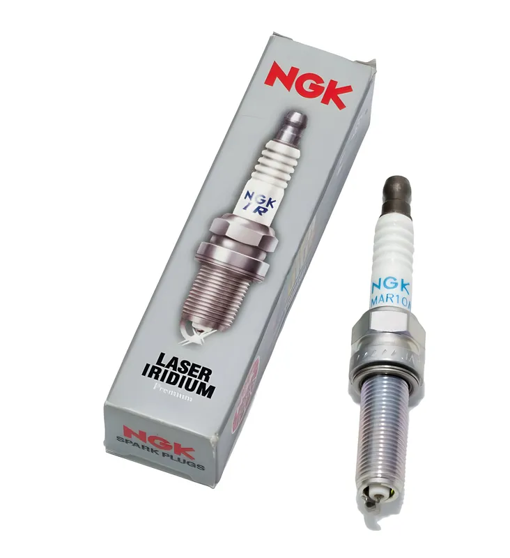 Zündkerze NGK SILMAR10A9S Iridium-Zündkerze entstört, 26,5mm besonders langes Gewinde Ø 10,0mm, 7764 Neue Ware