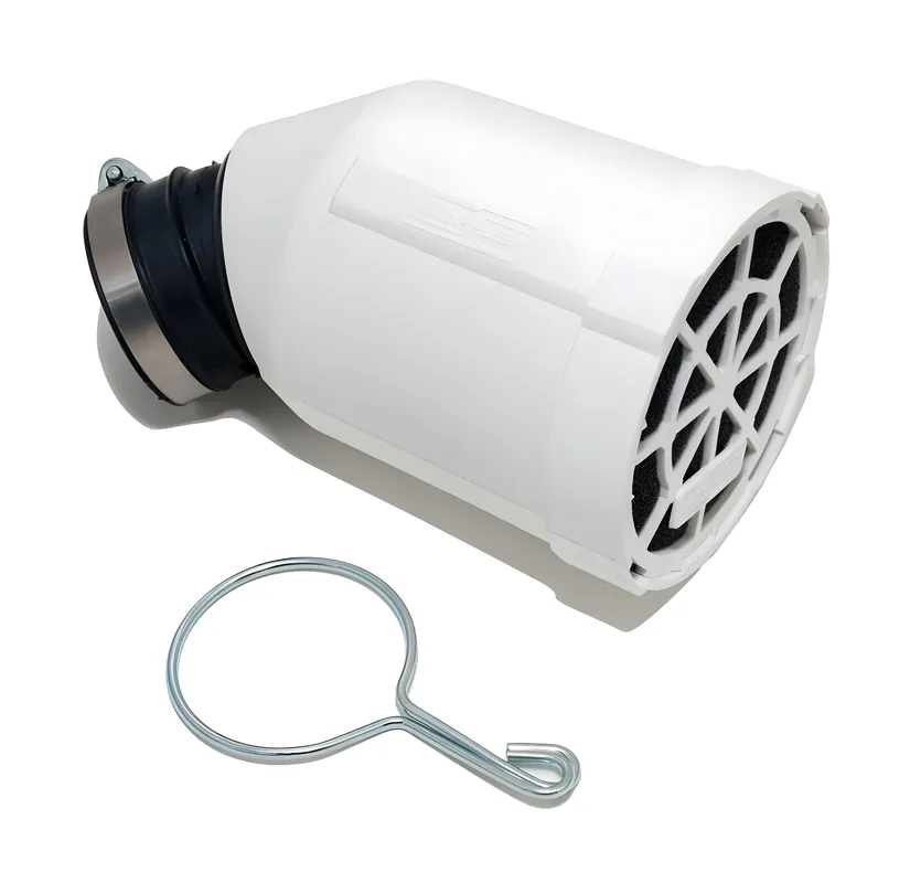 Rennluftfilter Doppler, Box weiß , Filter schwarz, Grill weiß Angebot
