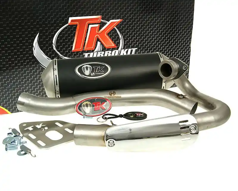 Preiswert Auspuff TurboKit Quad / ATV mit Zulassung für Suzuki LT-Z Quadsport, Arctic Cat DVX Kawasaki KFX Sport 400 ccm