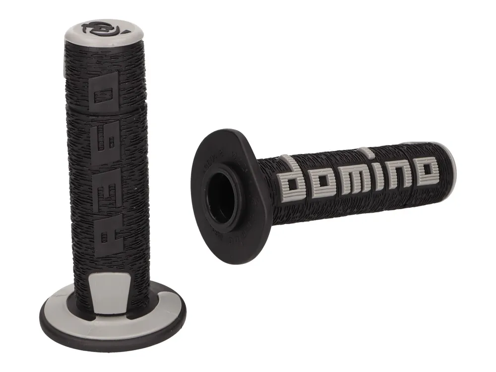 Meistverkauft Griffe Satz Domino A360 Off-Road schwarz / grau