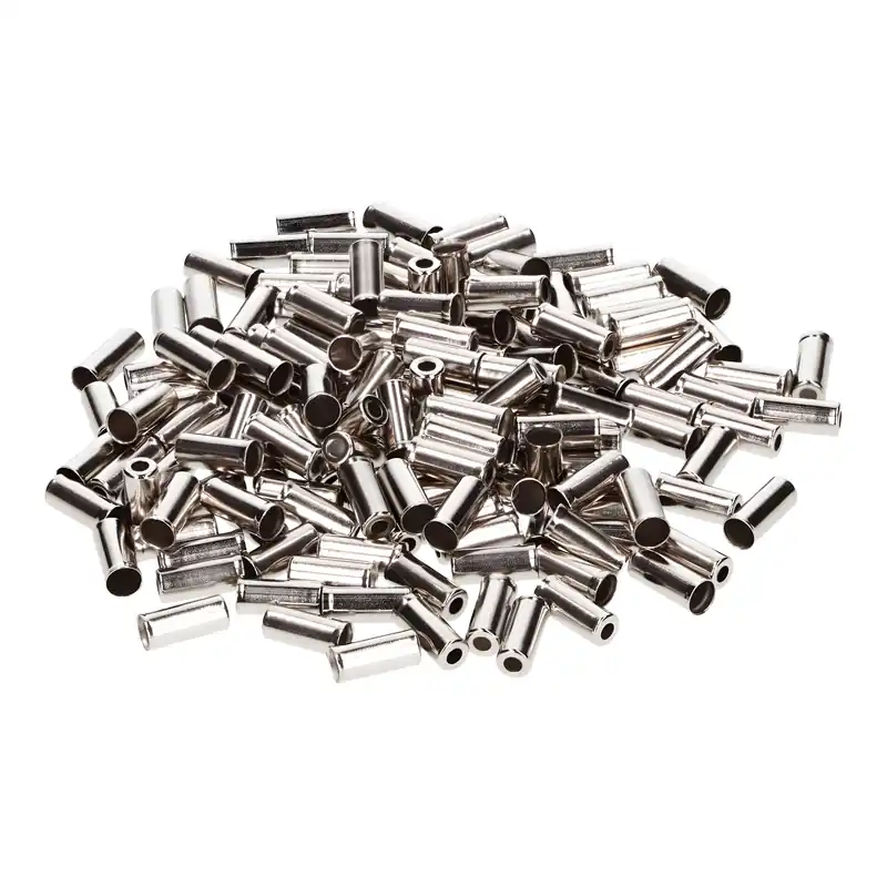 Endkappen für Bowdenzughülle Metall 4mm 150 Stück Kracherpreis