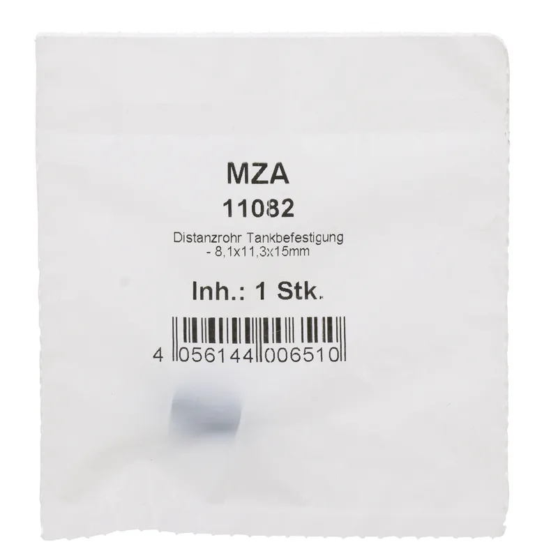 Simson Distanzrohr lang, verzinkt - zur Tankbefestigung - 8,1x11,3x15mm - S50, S51, S70 Direktkauf