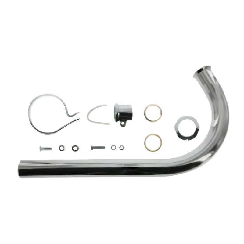 Simson SET Krümmer, 320lg, kpl. für kurzen Auspuff. SR1, SR2, SR2E Neu Im Sortiment