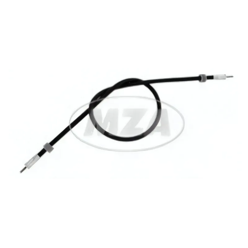 Tachowelle KR50, neue Ausführung - Überwurfmutter 2x M10x1 - schwarz, 580 mm Preisreduziert