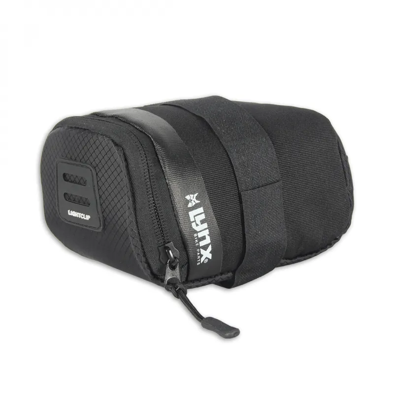 Preisreduziert Satteltasche Lynx wasserdicht schwarz, 14x9x7cm, M