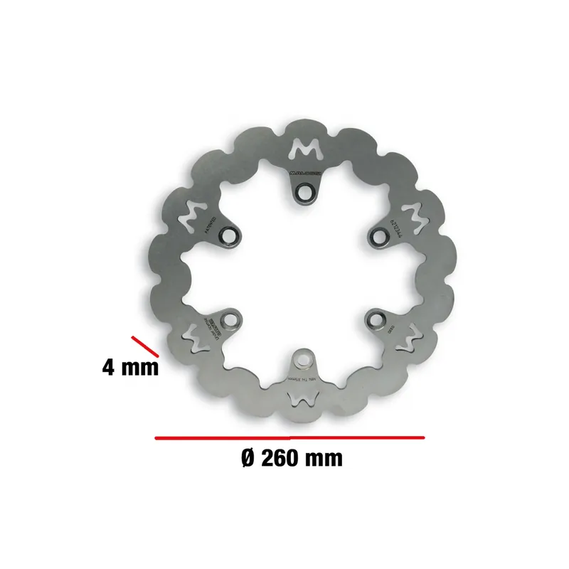 Bremsscheibe Malossi Whoop Disc Ø 260mm, Dicke 4mm, 0196 Beliebt