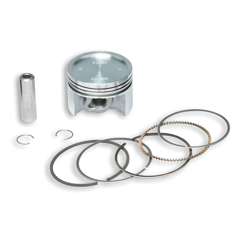 Kolben Malossi Ø 44mm 0, Kolbenbolzen Ø 10mm, 3 Kolbenringe trapezförmig für Minarelli / Yamaha 50i LC 4T Sonderangebot