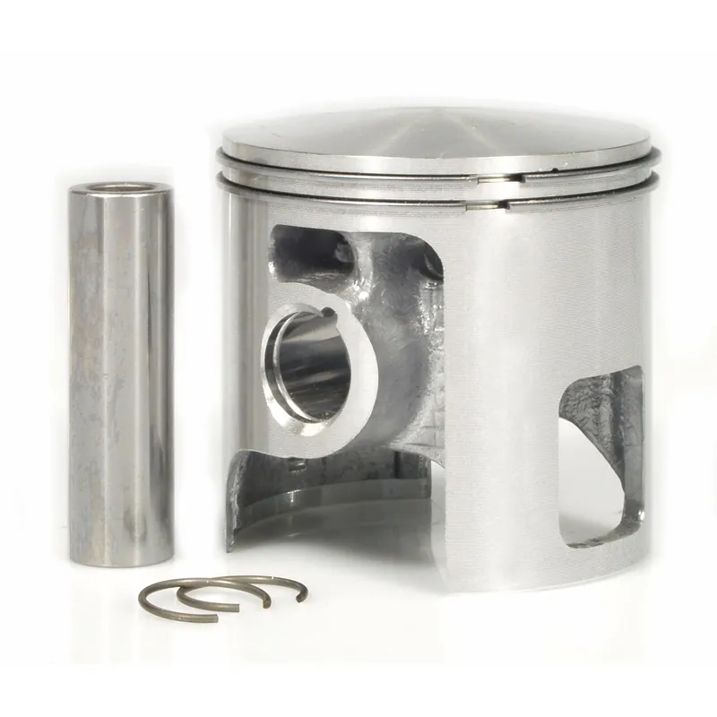 Echt Kolben Malossi Ø 65mm B, Kolbenbolzen Ø 16mm, 2 Kolbenringe halb-trapezförmig für Vespa T5 125 2T