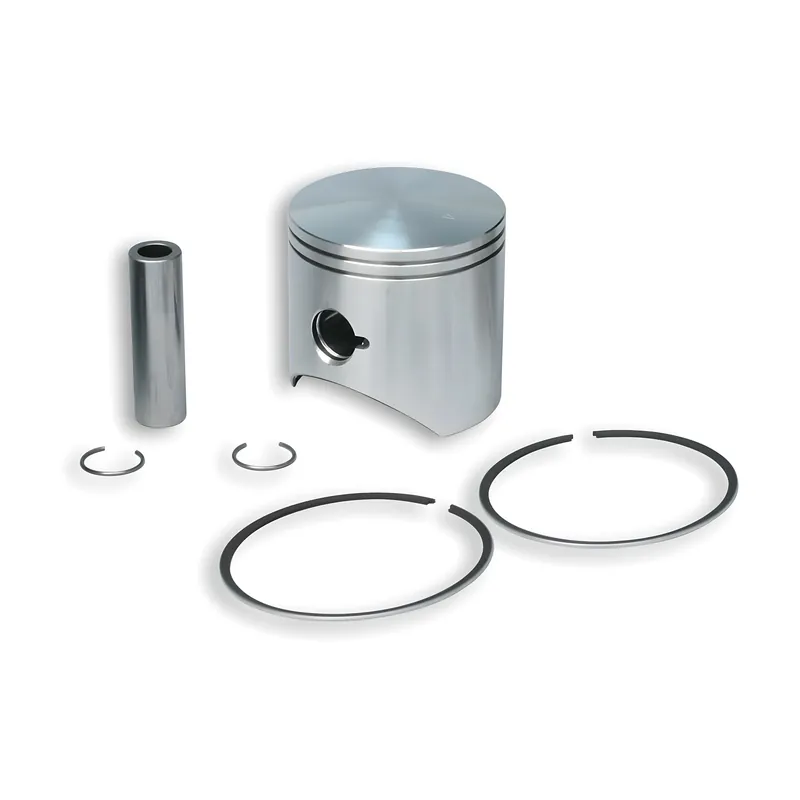 Kolben Malossi Ø 65mm C, Kolbenbolzen Ø 16mm, 2 Kolbenringe halb-trapezförmig für Piaggio / Gilera 125-180 2T Neue Ware