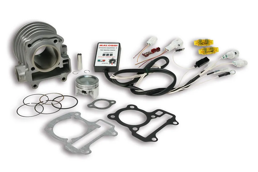 Zylinderkit Malossi 85ccm Aluminium Ø 10mm, 85ccm I-TECH AC für Honda Vision 50i 4T, Honda Vision NSC 50 ccm Solange Der Vorrat Reicht