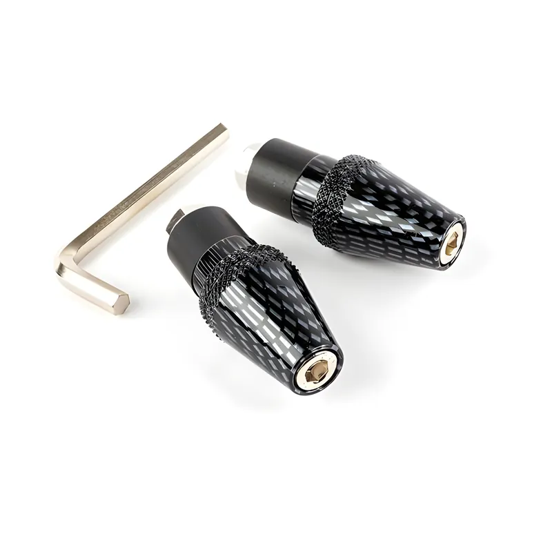 Lenkerendengewichte / Vibrationsdämpfer konisch Carbon Optik Nur Für Kurze Zeit
