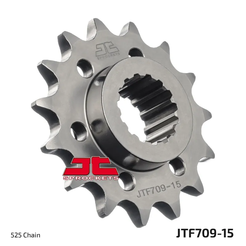 Ritzel JT Sprockets Racing 525 15Z feinverzahnt Innendurchmesser 25mm / 28mm für Aprilia SL Shiver ABS GT SMV Dorsoduro Caponord ATC Factory Rally 750 Bj. 2007 - 2021 Sofort Bestellen