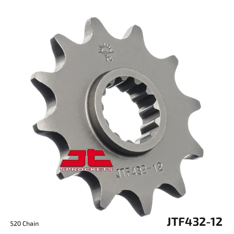 Ritzel JT Sprockets 520 12Z feinverzahnt Innendurchmesser 19,5mm / 22mm für Suzuki DR-Z E K DR S SH SE, Beta Alp 4.0 SM RM 200 - 400 ccm Bj. 1982 - 2020 Billig