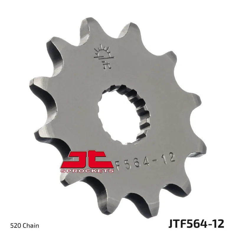 Ritzel JT Sprockets 520 12Z feinverzahnt Innendurchmesser 17,7mm / 20mm für KTM LC2, Gas EC Yamaha YZ 125 ccm Bj. 1987 - 2016 Beliebt