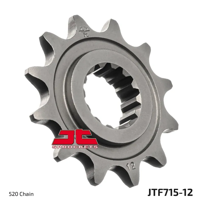 Ritzel JT Sprockets 520 12Z feinverzahnt Innendurchmesser 22mm / 25mm für Gas EC FSE Racing E HP Wild 200 - 450 ccm Echt