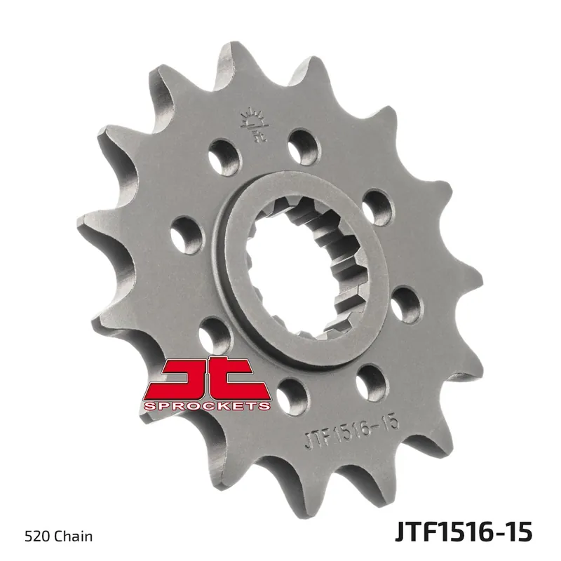 Online Kaufen Ritzel JT Sprockets Racing 520 15Z feinverzahnt Innendurchmesser 21,7mm / 25mm für Suzuki GSX-R, Kawasaki ZX-10R 600 - 1000 ccm Bj. 1992 - 2018