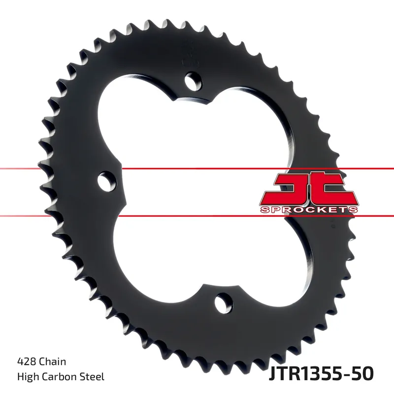 Bestseller Kettenrad JT Sprockets 428 50Z Innendurchmesser 110mm Lochkreis 130mm für Honda TRX EX SportTrax FourTrax 90 ccm Bj. 1994