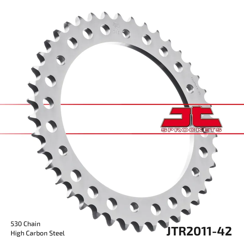 Kettenrad JT Sprockets 530 42Z für Triumph Speed Triple i EFI R Sprint ST RS Daytona T595 i Centennial Edition Tiger 900 - 1050 ccm Bj. 1996 - 2021 Wochenendangebot