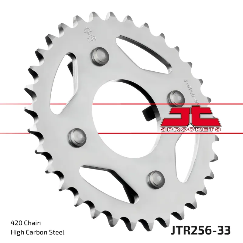 Kettenrad JT Sprockets 420 33Z Innendurchmesser 50mm Lochkreis 82mm für AJS Regal Raptor DD, Honda CY SS M 50 - 80 ccm Bestpreis