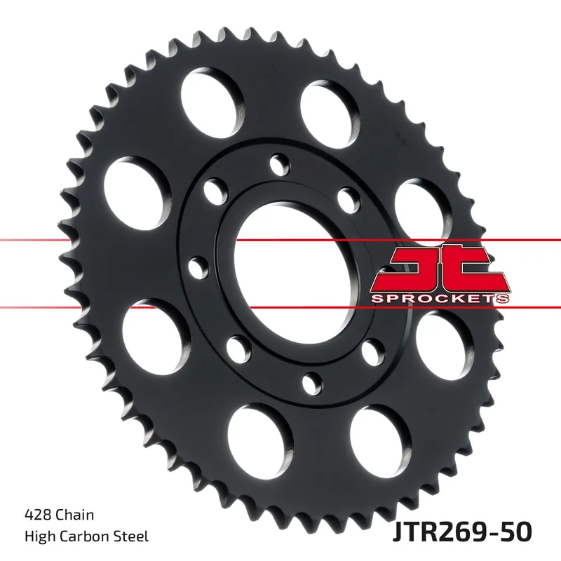 Sale Kettenrad JT Sprockets 428 50Z Innendurchmesser 58mm Lochkreis 90mm für Kymco Zing K-Pipe, Daelim VC Advance VT VS Brixton Crossfire Honda MSX Roadwin