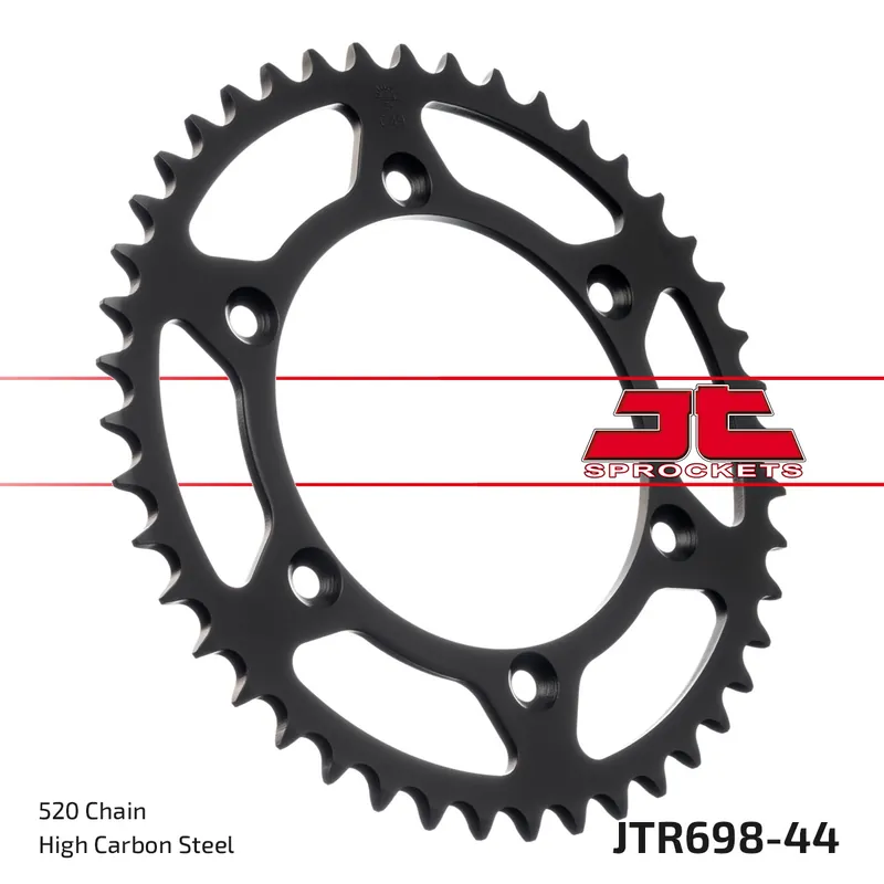 Kettenrad JT Sprockets 520 44Z Innendurchmesser 125mm Lochkreis 145mm für Cagiva W 16 W12 W8 Pro Action 125 - 600 ccm Bj. 1993 - 1998 Beliebt