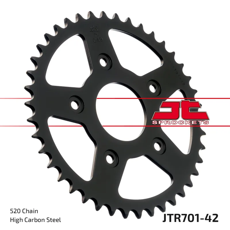 Kracherpreis Kettenrad JT Sprockets 520 42Z Innendurchmesser 62mm Lochkreis 108mm für Aprilia RS Extrema Replica, Cagiva Mito EV Tuono Raptor Planet 125 / 600 ccm Bj. 1986 - 2014