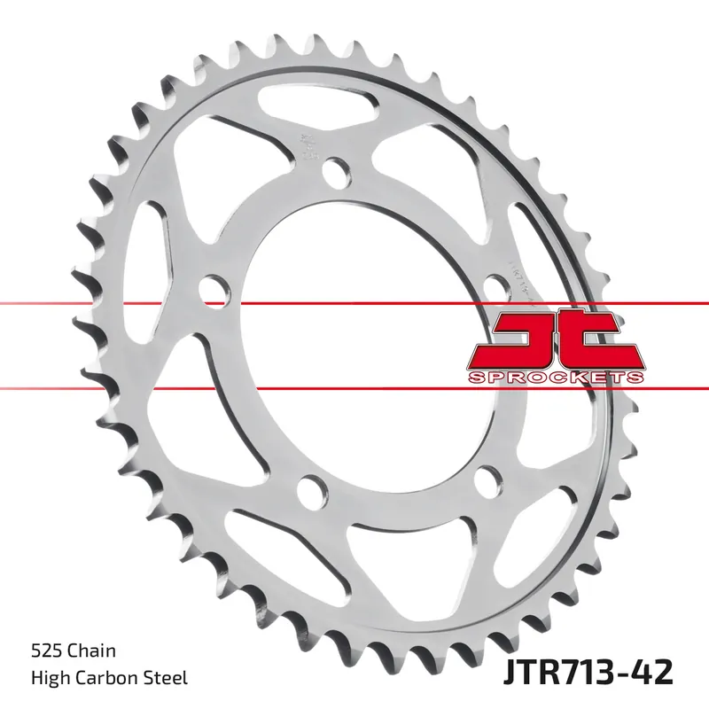 Kettenrad JT Sprockets 525 42Z Innendurchmesser 100mm Lochkreis 120mm für Aprilia Tuono V4 RR RSV R APRC Factory RSV4 RF 1000 - 1100 ccm Bj. 2009 - 2022 Billig