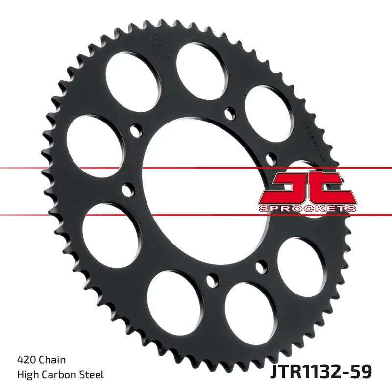 Günstig Kettenrad JT Sprockets 420 59Z Innendurchmesser 102mm Lochkreis 125mm für Derbi Senda SM DRD X-Treme Pro Racing, Aprilia RX R Rieju RR X-Race Ltd Edition