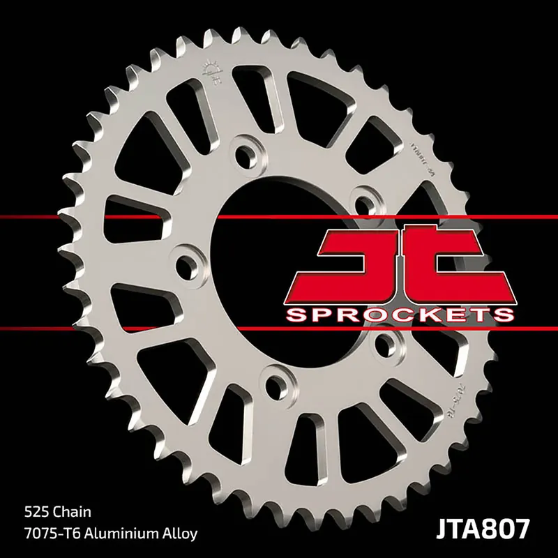 Kettenrad JT Sprockets Aluminium 44Z für Suzuki SV S SF, Honda NX Dominator GSF Bandit ABS GSX F 400 / 650 ccm Bj. 1991 - 2016 Begrenztes Angebot