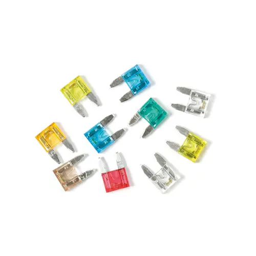 Smart Led, Mix 10 Mikro-Lamellensicherungen mit LED-Kontrollleuchte, 12/32V Neue Ware