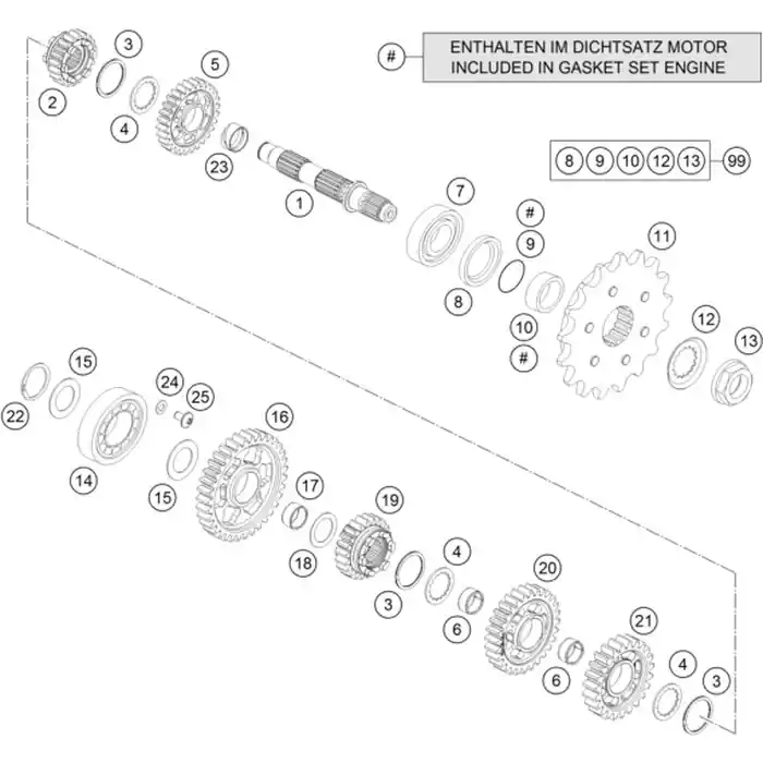 Ausverkauf Sicherungsring d25