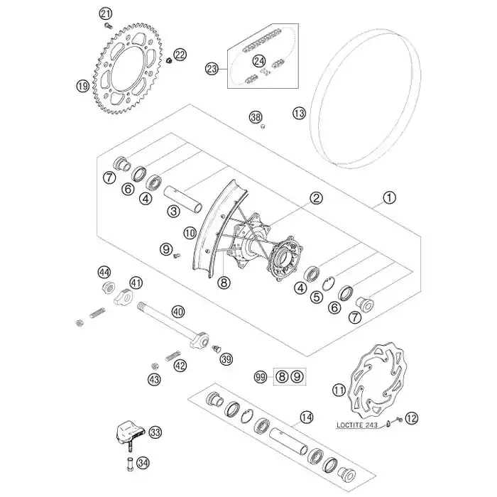 Speichennippel M5-TA (8X21MM) Sofort Bestellen