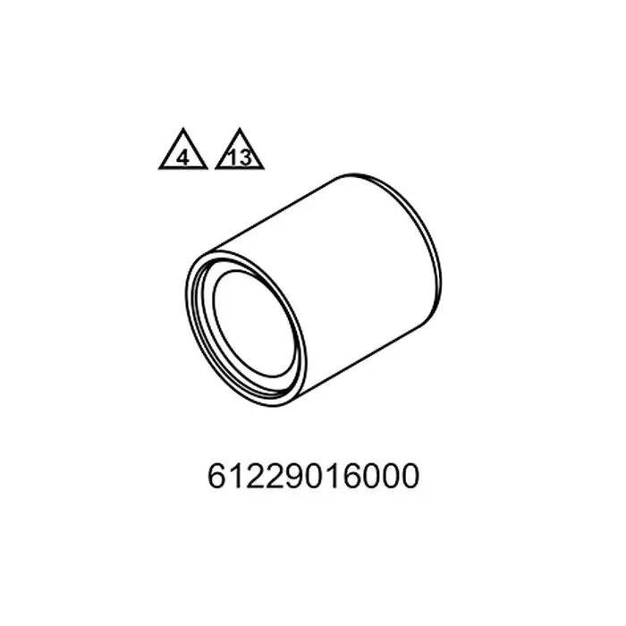 PRESSGLOCKE F. AGW ANTRIEBSRAD Neuheit